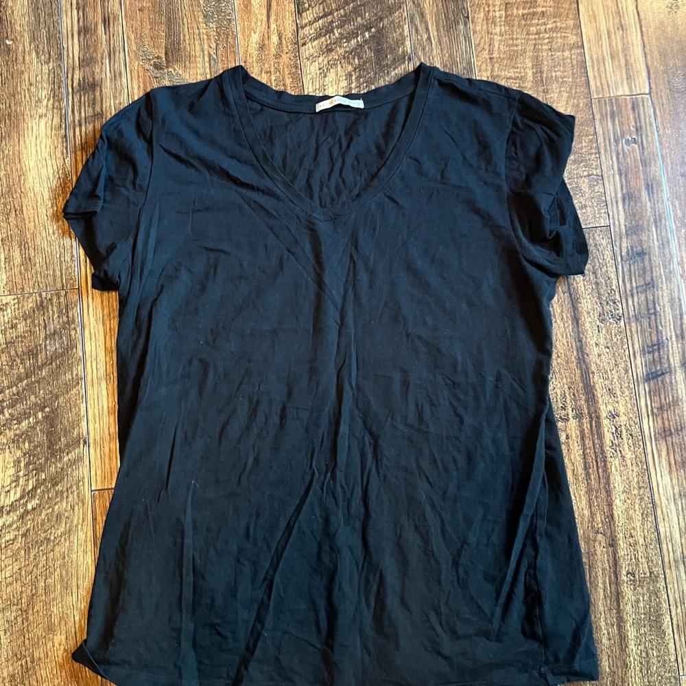 Active Basic Classic Black Short Sleeve Tee